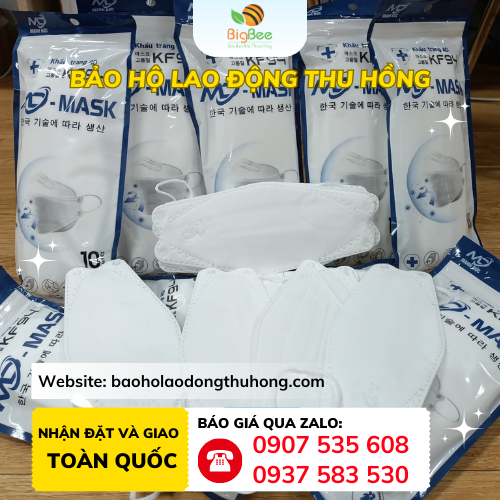 Khẩu trang Hàn Quốc KF94 người lớn bịch 10 cái giá sỉ Khẩu trang Hàn Quốc KF94 người lớn bịch 10 cái giá sỉ