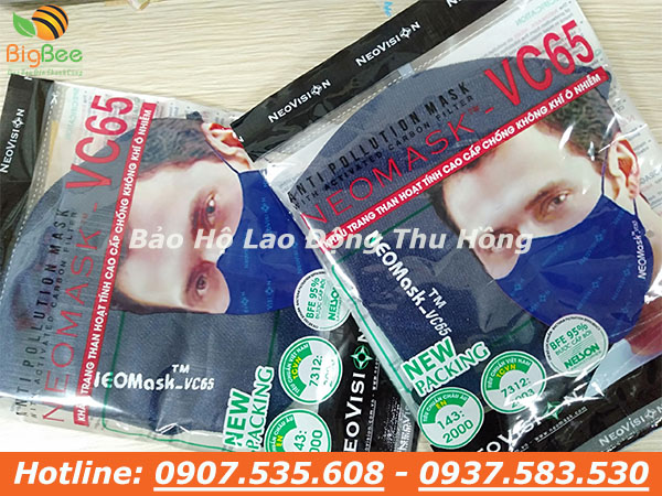 Khẩu trang Neomask màu xanh đen