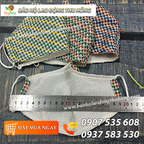 Khẩu trang vải chống khói bụi bảo vệ hệ hô hấp Khẩu trang vải chống khói bụi bảo vệ hệ hô hấp