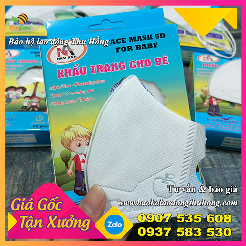 Khẩu trang y tế 5D trẻ em Khẩu trang y tế 5D trẻ em