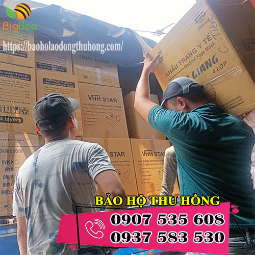 kho giẻ lau, găng tay, khẩu trang y tế giá rẻ tại TPHCM