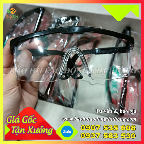 Kính bảo hộ lao động DKT tròng trắng cao cấp Kính bảo hộ lao động DKT tròng trắng cao cấp