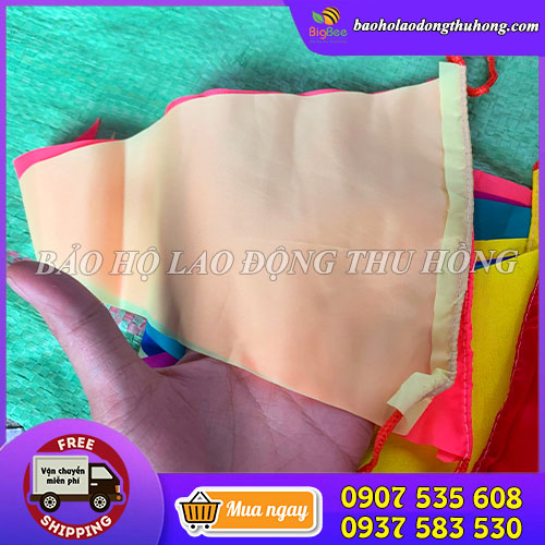 Lá cờ tam giác mix nhiều màu Lá cờ tam giác mix nhiều màu