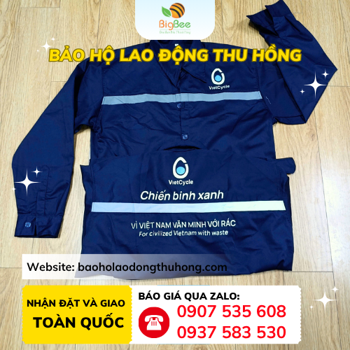 Áo bảo hộ lao động in logo Áo bảo hộ lao động in logo theo yêu cầu hữu ích cho doanh nghiệp và người lao động