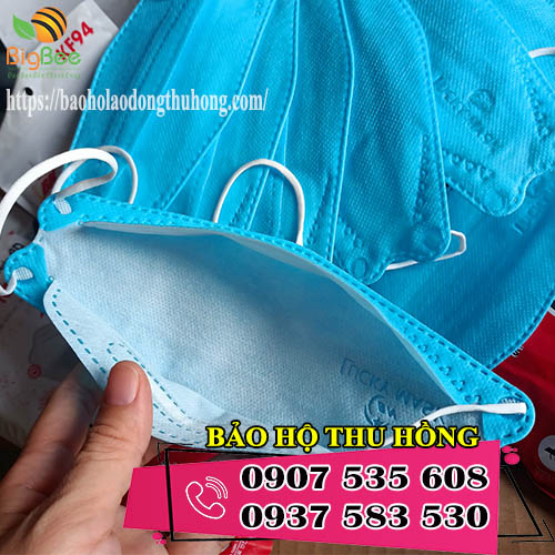 Lợi ích khi sử dụng khẩu trang kf94 màu xanh kháng khuẩn