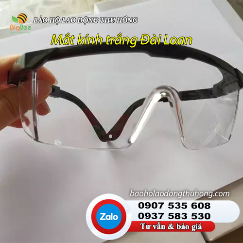 Mắt kính trắng Đài Loan bảo vệ mắt 01 Mắt kính trắng Đài Loan bảo vệ mắt 01