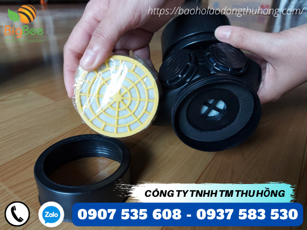 mặt nạ lọc độc 2 phin Green Eagle