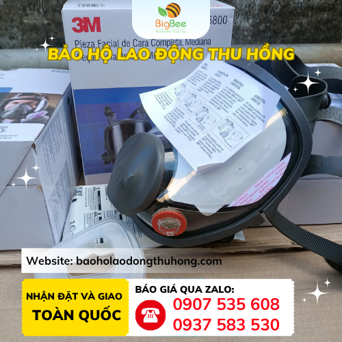 Mặt nạ phòng độc 3M nhập khẩu Mặt nạ phòng độc 3M nhập khẩu