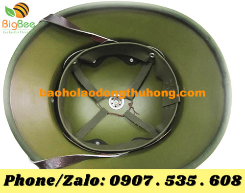 mặt trong của nón cối tròn cho bộ đội