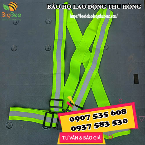 mẫu dây đai phản quang đi phượt giá rẻ
