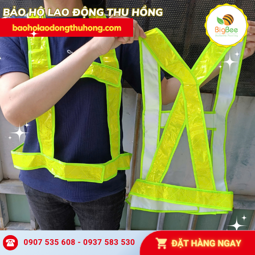 Mẫu dây đeo phản quang công trình hot tại TPHCM Mẫu dây đeo phản quang công trình hot tại TPHCM