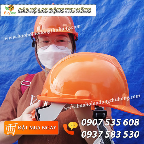 Mũ bảo hiểm công nhân xây dựng có núm vặn chống va đập Mũ bảo hiểm công nhân xây dựng có núm vặn chống va đập