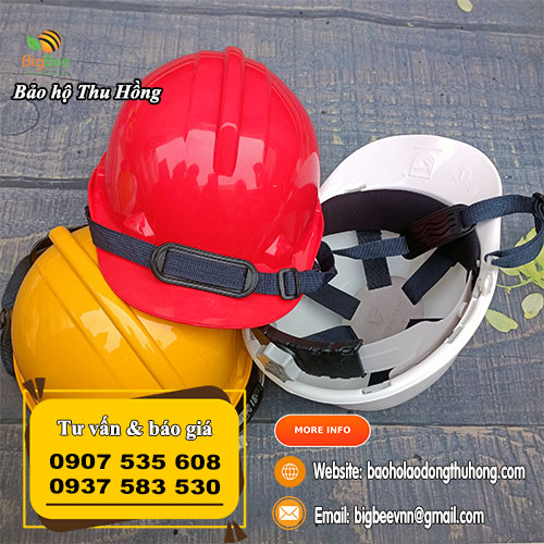 Mũ bảo hộ lao động Thùy Dương nhiều màu Mũ bảo hộ lao động Thùy Dương nhiều màu