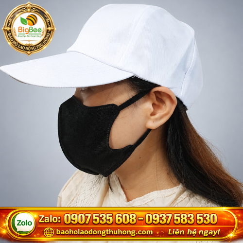 Mũ lưỡi trai trắng trơn unisex Mũ lưỡi trai trắng trơn unisex