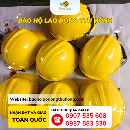 Mũ nhựa bảo hộ Bảo Bình khoá vặn Mũ nhựa bảo hộ Bảo Bình khoá vặn chống va đập