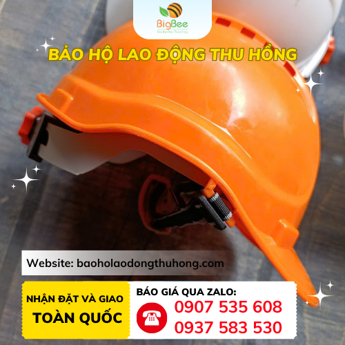 Mũ nhựa bảo hộ Bảo Bình khoá vặn Mũ nhựa bảo hộ bảo bình khoá vặn chuyên dùng cho công trình
