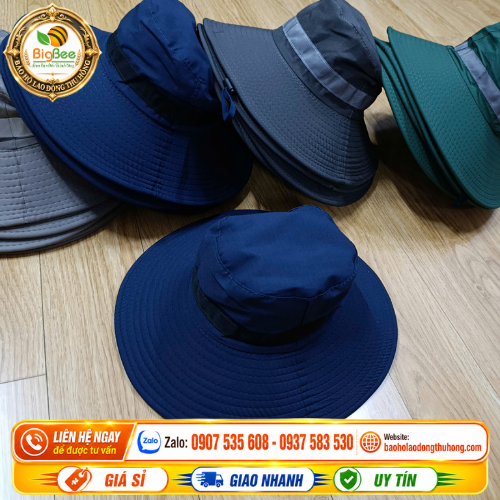 Mũ rộng vành tai bèo nam nữ chống nắng tiện lợi Mũ rộng vành tai bèo nam nữ chống nắng tiện lợi
