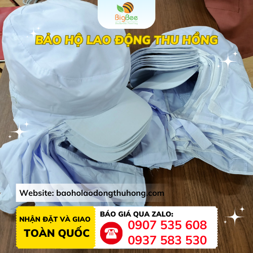 Mũ trùm đầu thuỷ sản Mũ trùm dầu thuỷ sản số lượng lớn giá sỉ