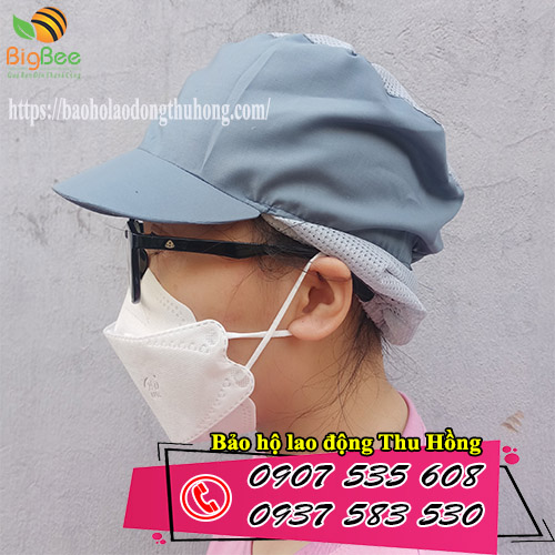 Mũ vải công nhân nữ, mũ lưới trùm tóc giá rẻ ưu đãi