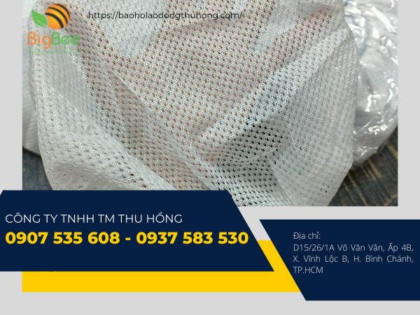 Mũ vải lưới trùm tóc công nhân giá rẻ cạnh tranh