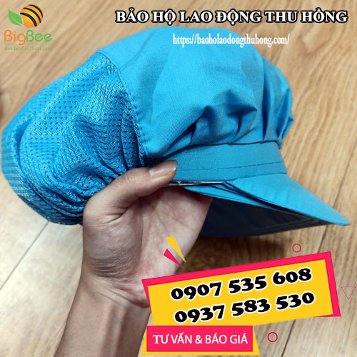 mũ vải xếp ly bảo hộ lao động mũ vải xếp ly bảo hộ lao động