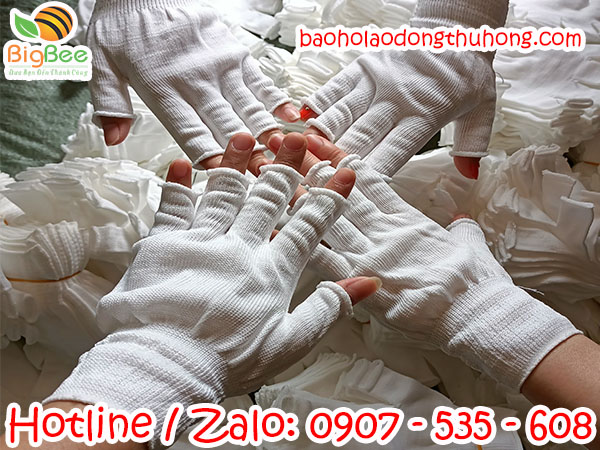 mua bao tay vải thun giá rẻ, chất lượng tại Công ty Thu Hồng