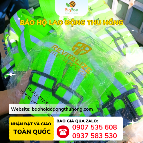 Mua dây đai phản quang đi phượt giá rẻ tại Thu Hồng