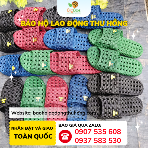 Dép lỗ đi trong nhà Mua dép đi trong nhà có lỗ thoáng khí giá rẻ tại TPHCM tại Thu Hồng