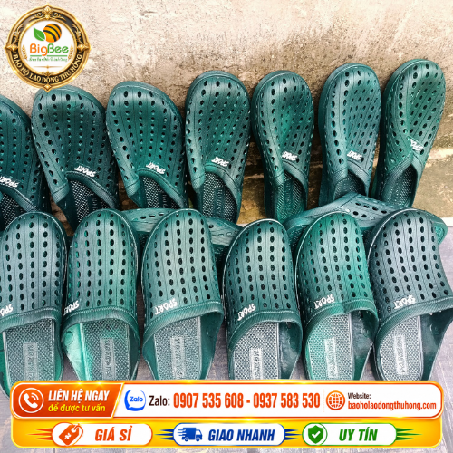 Dép sục bít mũi sẵn hàng TPHCM Mua dép sục nhựa lõ bít mũi siêu nhẹ giá rẻ TPHCM