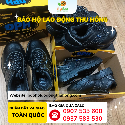 Giày DPH mũi thép Mua giày DPH mũi thép chống dập ngón giá rẻ ở đâu?