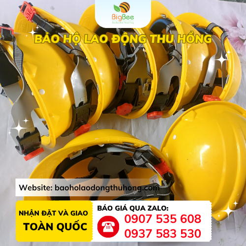 Nón bảo hộ Bảo Bình Mua sỉ nón bảo hộ Bảo Bình giá rẻ tại Thu Hồng TPHCM