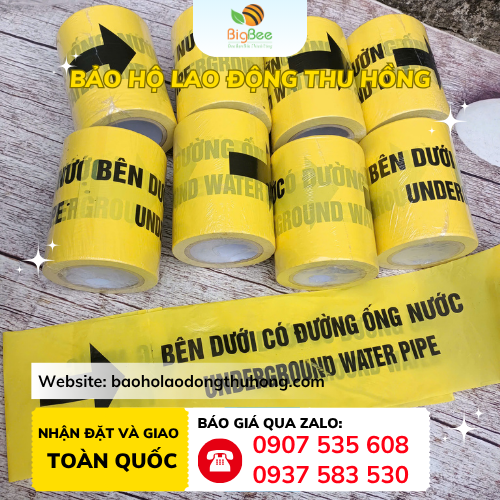 Nguồn hàng bảng rào cảnh báo đường ống nước ngầm giá rẻ tại TPHCM Nguồn hàng bảng rào cảnh báo đường ống nước ngầm giá rẻ tại TPHCM