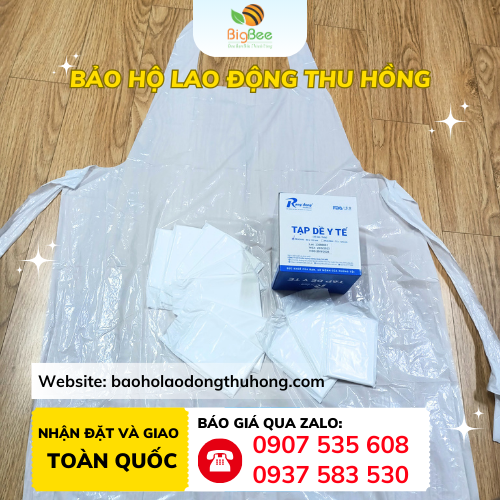 Tạp dề y tế tiệt trùng cung cấp cho bệnh viện Nguồn hàng tạp dề y tế tiệt trùng giá tốt cho bệnh viện