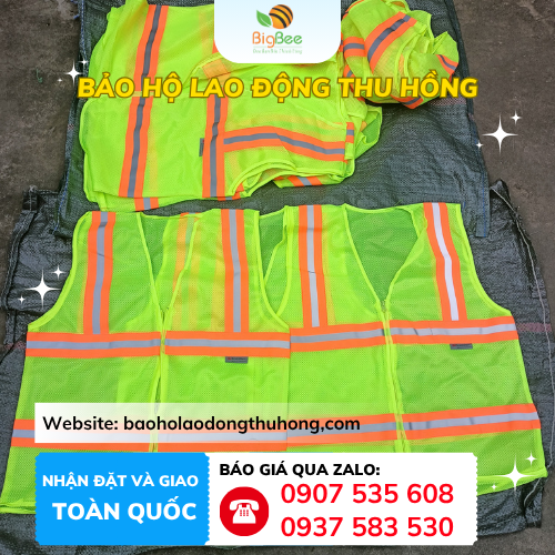 Nguồn sỉ áo phản quang công trình 3M giá rẻ Nguồn sỉ áo phản quang công trình 3M giá rẻ