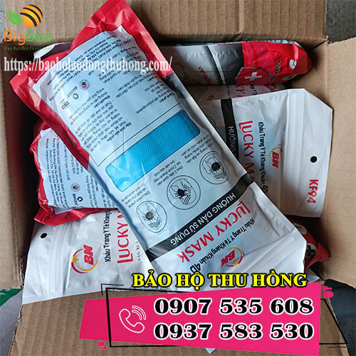 nguồn sỉ khẩu trang KF94 màu xanh kháng khuẩn tại TPHCM