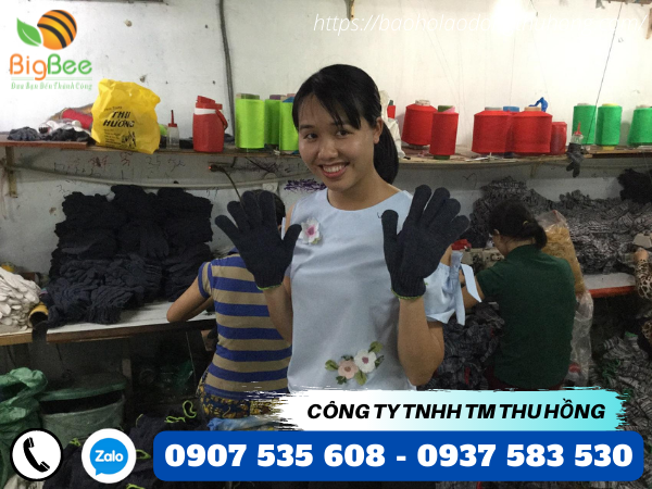 Nhà cung cấp găng tay bảo hộ sợi len giá rẻ