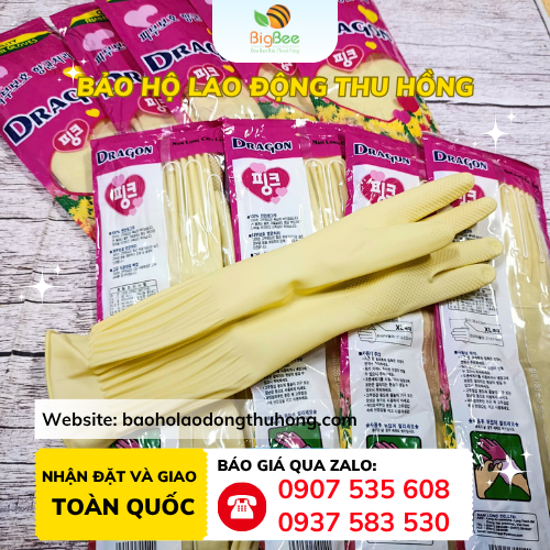 Găng tay cao su gia dụng Dragon Nhà phân phối găng tay cao su gia dụng Dragon giá rẻ