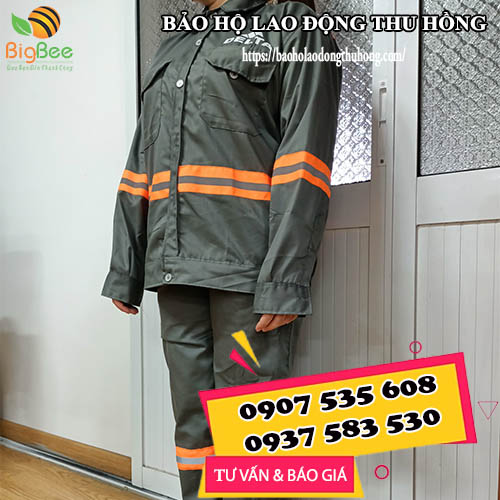 nhận in logo lên áo quần đồng phục công nhân giá rẻ