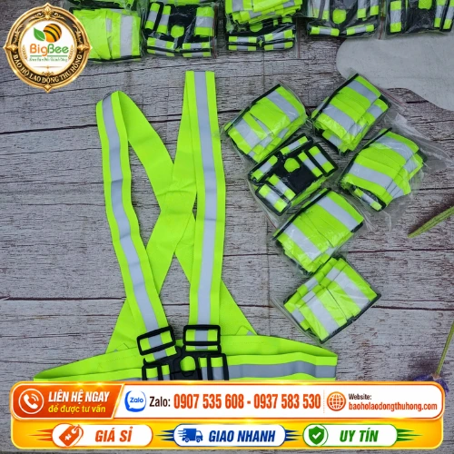 Nhập dây đeo phản quang công trình chữ X giá sỉ tại Thu Hồng Nhập dây đeo phản quang công trình chữ X giá sỉ tại Thu Hồng