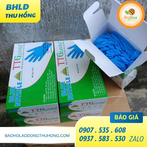 Nhập sỉ găng tay y tế Nitrile TT Gloves theo thùng tiết kiệm Nhập sỉ găng tay y tế Nitrile TT Gloves theo thùng tiết kiệm
