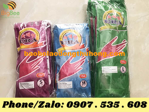 những công việc cần sử dụng găng tay cao su Ura nhập khẩu Hàn Quốc