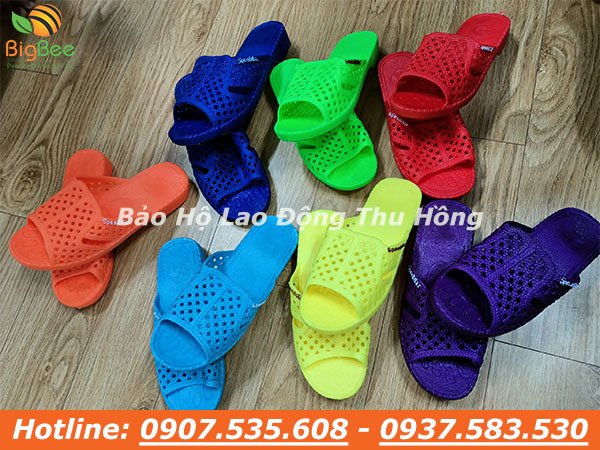 nơi bán sỉ dép nhựa tổ ong nhiều màu, chiết khấu cao