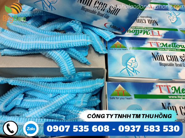 Nơi bán sỉ giá rẻ mũ vải con sâu y tế uy tín