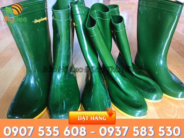 Thu Hồng là nơi bán ủng cao su Thùy Dương xanh rêu giá rẻ