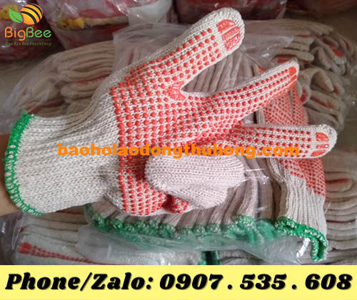 nơi cung cấp găng tay len phủ hạt nhựa ở Sài Gòn