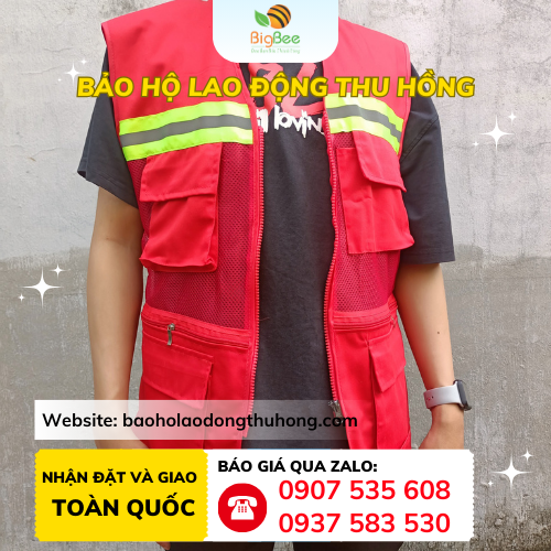 Nơi đặt áo gile phản quang 4 túi hộp đủ màu giá sỉ rẻ Nơi đặt áo gile phản quang 4 túi hộp đủ màu giá sỉ rẻ