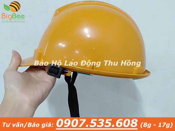 nón bảo hộ bằng nhựa dùng trong công trình