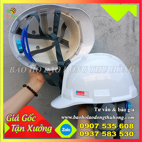 Nón bảo hộ lao động Hàn Quốc SSEDA có núm vặn Nón bảo hộ lao động Hàn Quốc SSEDA có núm vặn