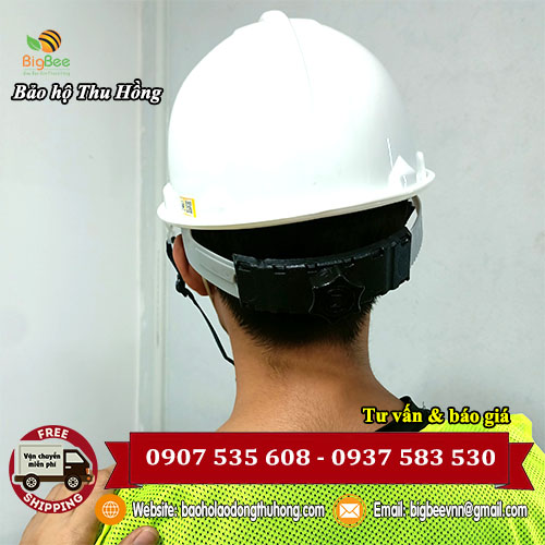 Nón bảo hộ nhựa khóa vặn Thùy Dương bảo vệ đầu Nón bảo hộ nhựa khóa vặn Thùy Dương bảo vệ đầu