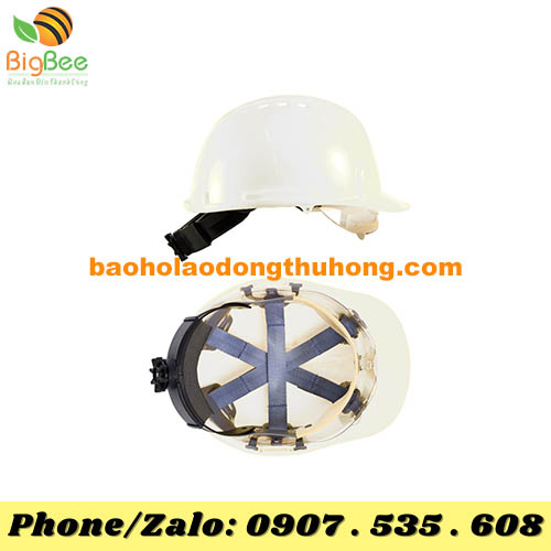 nón công trình màu trắng giá chợ, freeship nội thành HCM
